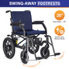 Zurcheel SLT30 All-Terrain Folding Electric Wheelchair with Suspension (20" Wide Seat)