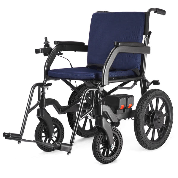 Zurcheel SLT30 All-Terrain Folding Electric Wheelchair with Suspension (20" Wide Seat)