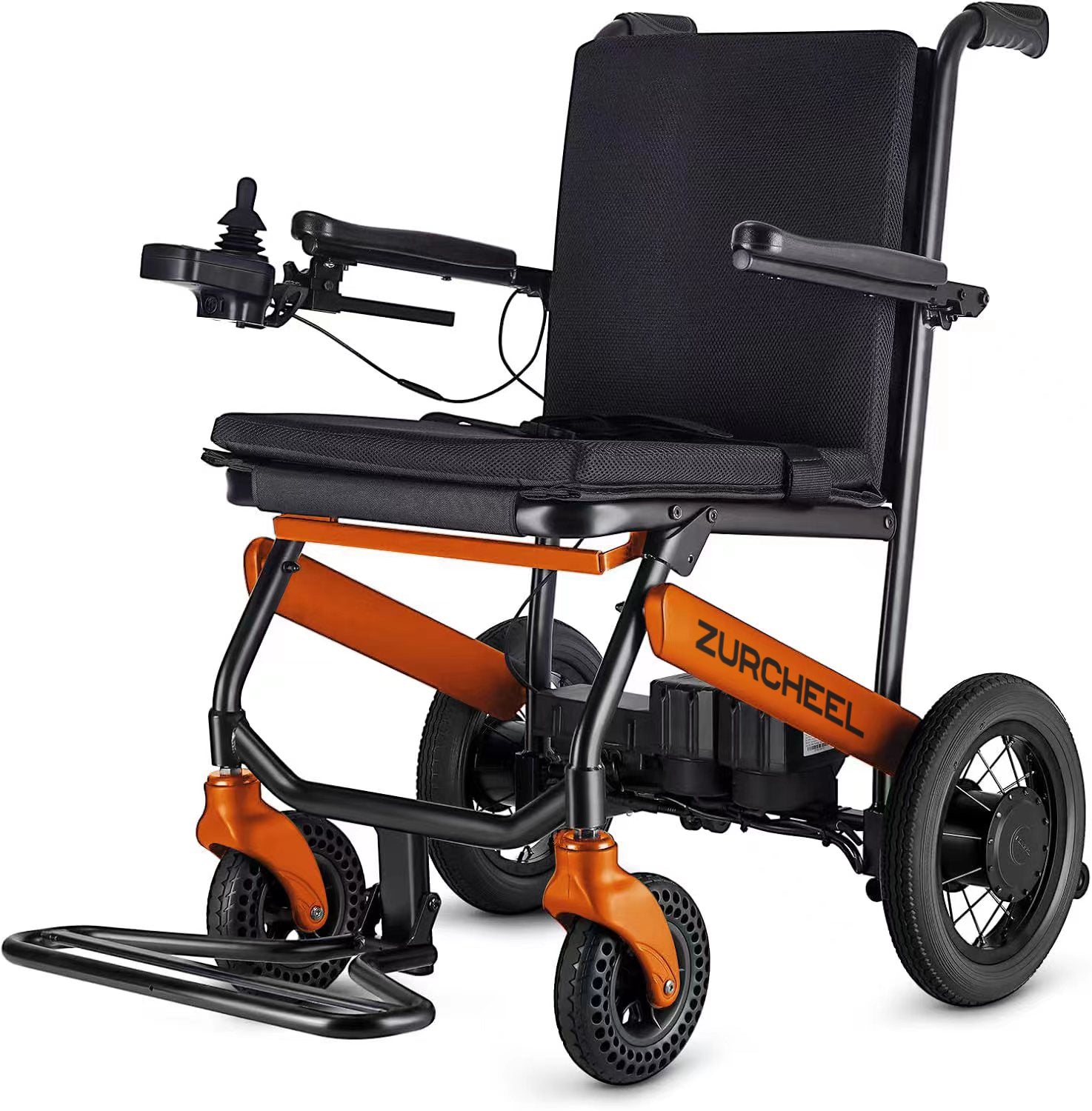 Zurcheel SLB-C30 Carbon Fiber Ultra-Light Electric Wheelchair (600W Motor & Remote Control)