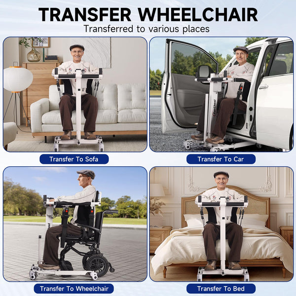 Zurcheel A07 Electric Elevating & Rotating Reclining Chair