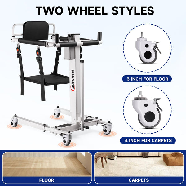 Zurcheel A07 Electric Elevating & Rotating Reclining Chair