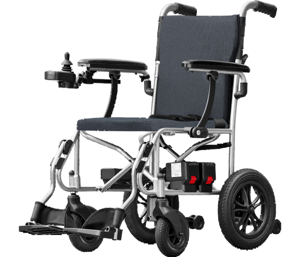 Zurcheel SLB30-L Ultra-Lite Side-Folding Electric Wheelchair (Easy-Access Battery)