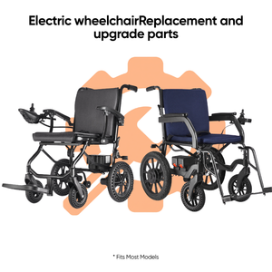 Genuine Universal Replacement Parts and Hardware Collection for Zurcheel Electric Wheelchairs - Joysticks, Brakes, and Connectors
