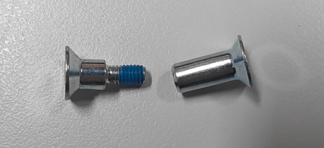 SLF30 Electric Wheelchair Folding Clip Screws (Pack of Two)