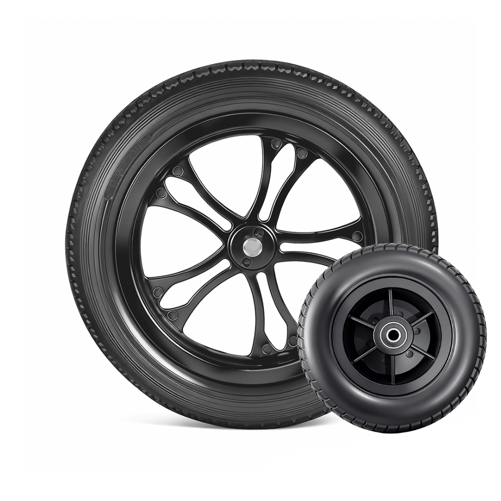Universal Replacement Tires & Wheel Parts for Zurcheel (Select Option)
