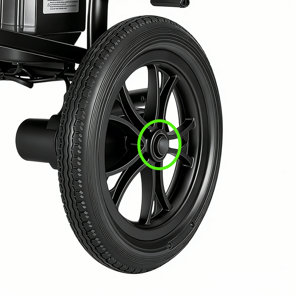 Universal Replacement Tires & Wheel Parts for Zurcheel (Select Option)