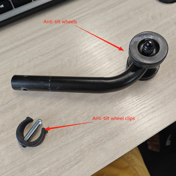 D3-A Anti-tilt wheel (2 pieces)