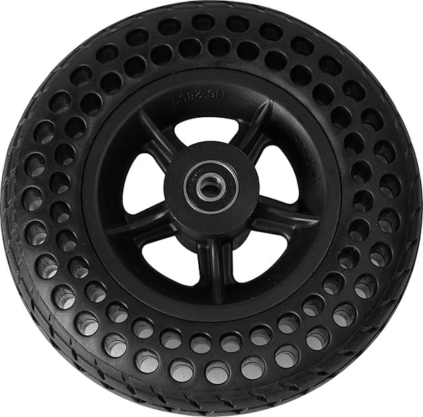 Front Wheel Replacement, 7-Inch Honeycomb, for SLB30 SLF30 HBLD3-B Electric Wheelchair, Black(one pack)