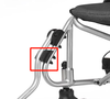 D3-A Fixed Footrest Plastic Component