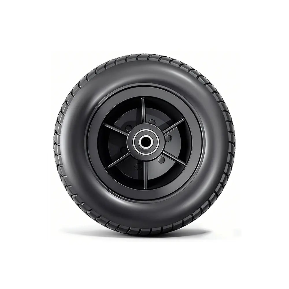 7-Inch PU Solid Front Caster Tire for Zurcheel Electric Wheelchair