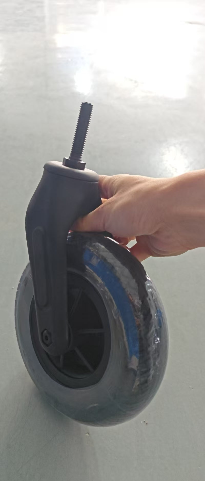 HBLD3-B/SLB30 Wheelchair 7-inch Honeycomb Wheel Assembly