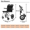 Zurcheel E10 Lightweight Folding Wheelchair